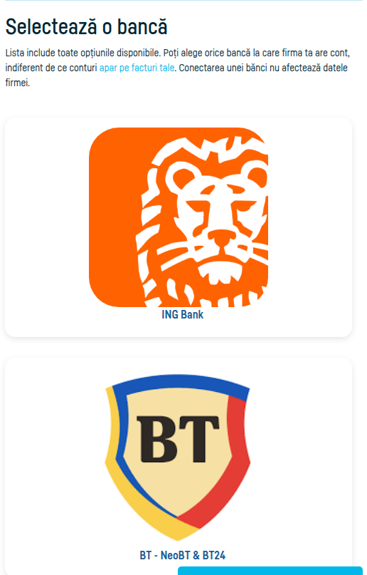 Cum conectezi o bancă pentru asocierea tranzacțiilor - pasul 3