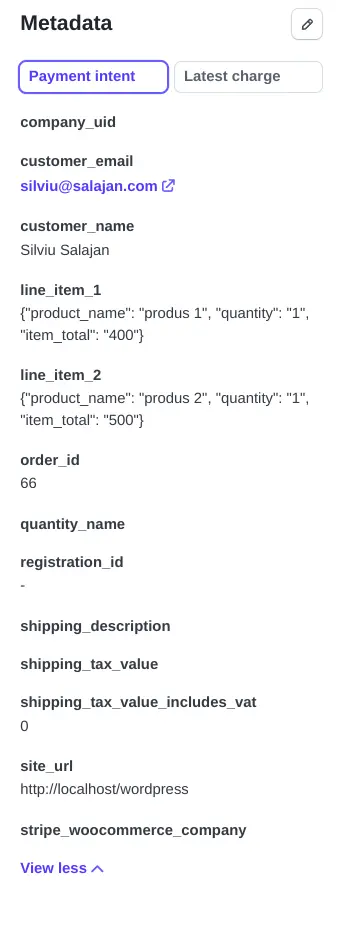 Generează facturi din încasările online prin Stripe - pasul 6