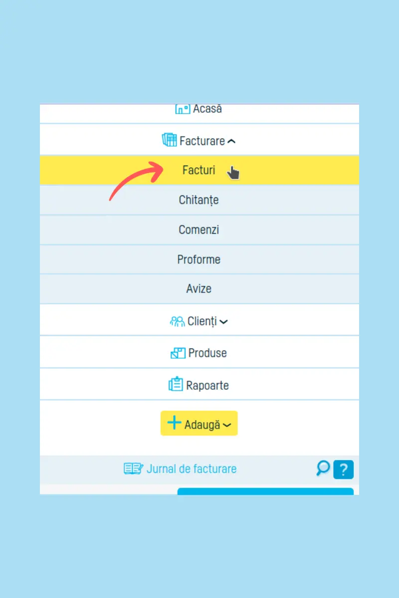 Cum export mai multe facturi în Winmentor? - pasul 1