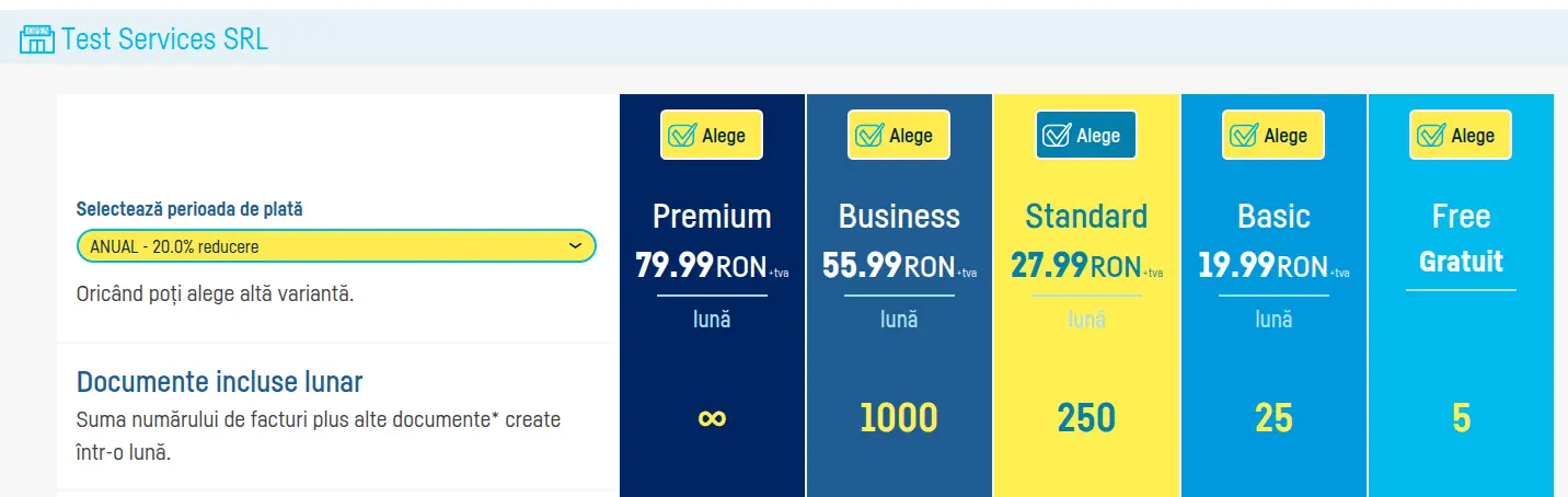 Actualizarea datelor firmei mele  în contract - pasul 4