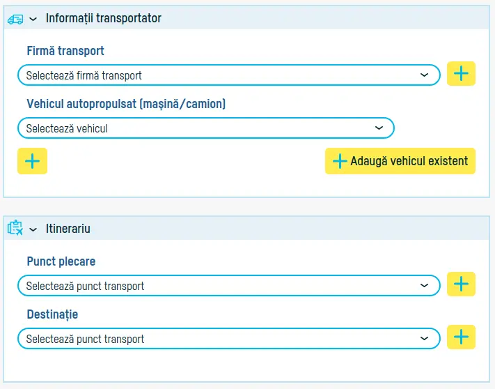 Cum transmiți notificarea e-Transport - pasul 4