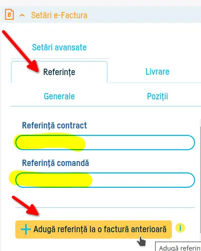Cum stornezi sau corectezi efactura - pasul 2